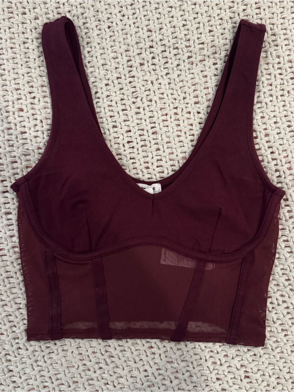 garage corset tank